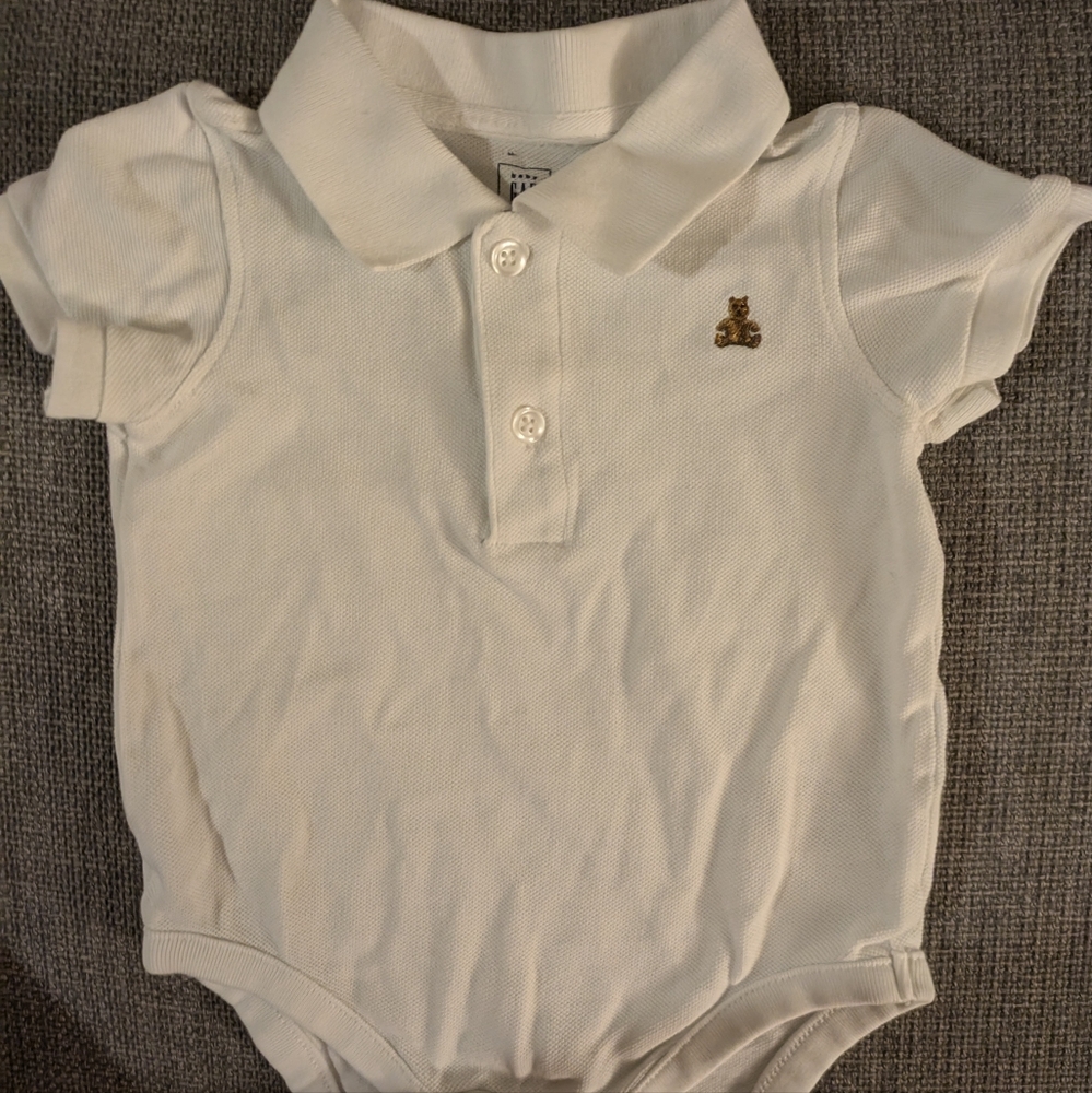 GAP Baby White Knit Sweater